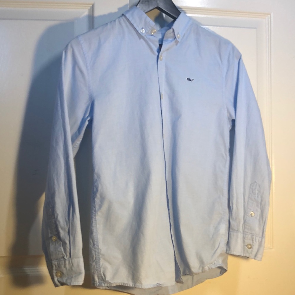 Vineyard vines boys button down shirt medium 12-14